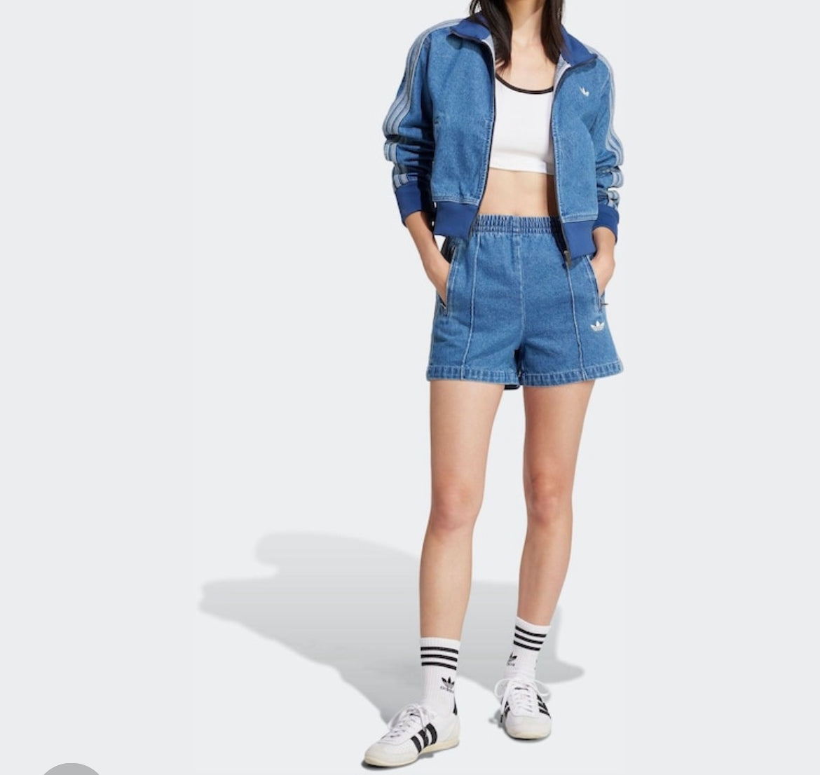 Adidas denim Two piece